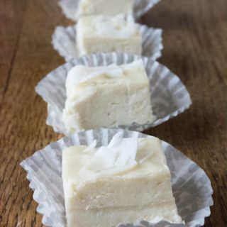 Low Carb White Chocolate Fudge