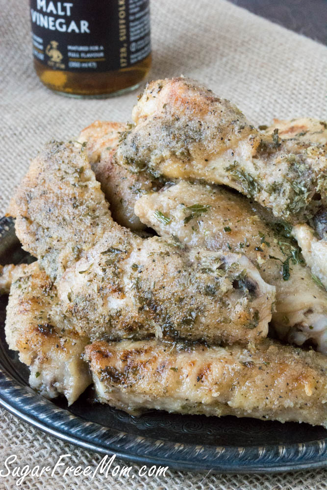 Oven Fried Salt And Vinegar En Wings