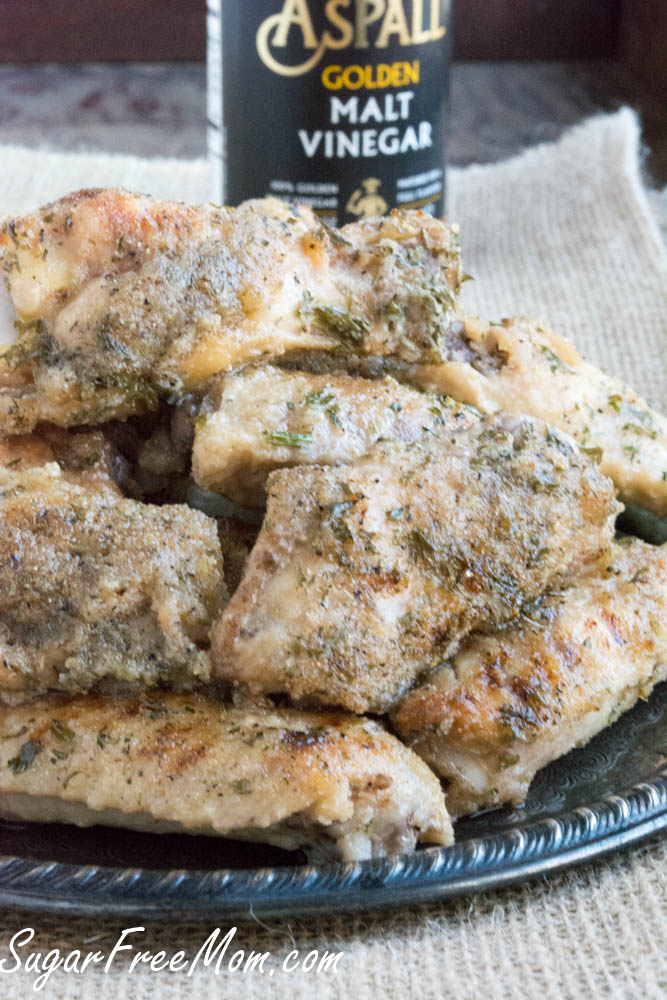 Oven Fried Salt And Vinegar En Wings