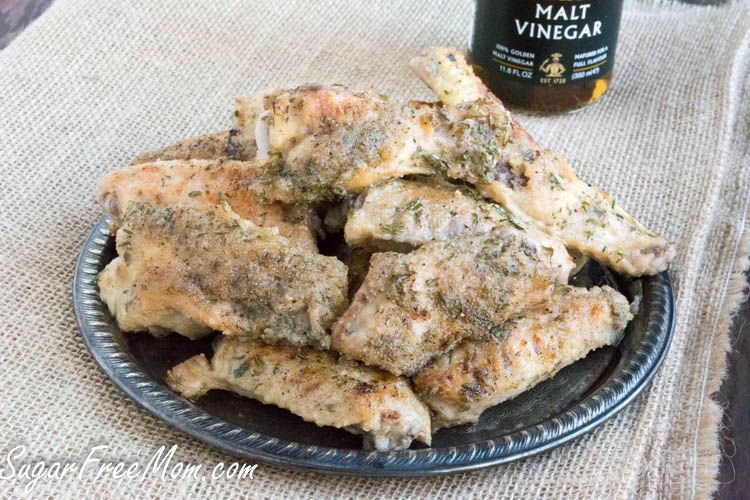 Oven Fried Salt And Vinegar En Wings