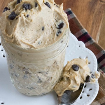 Sugar Free Low Carb Keto Cookie Dough Dip Recipe - Sugar-Free Mom
