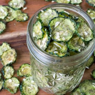 Sour Cream and Onion Cucumber Chips