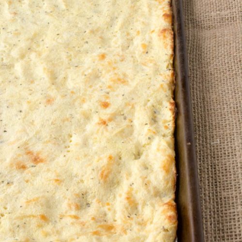 Keto Sheet Pan Pizza - A Family Feast®