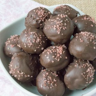 Sugar-Free Mint Chocolate Truffles (Low Carb, Keto)