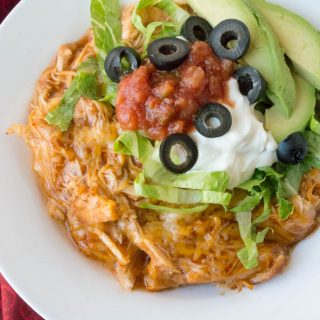 keto chicken enchilada casserole4 (1 of 1)