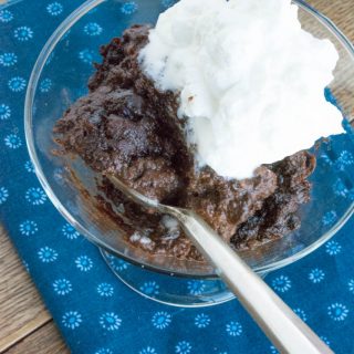 Crock Pot Sugar Free Chocolate Molten Lava Cake