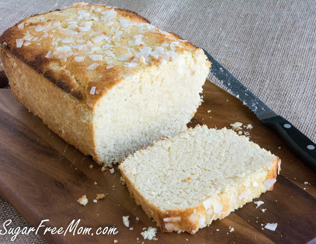 Sugar Free Lemon Coconut Pound Cake Low Carb And Grain Free