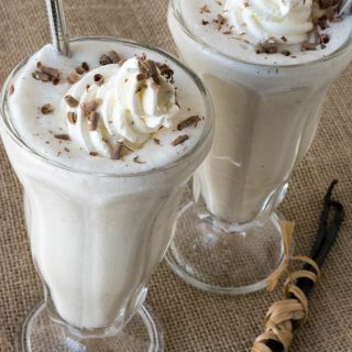 Sugar Free Vanilla Bean Frappuccino (Keto, Low Carb)