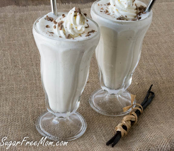 Sugar Free Vanilla Bean Frappuccino Keto Low Carb