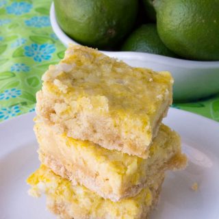Sugar Free Keto Coconut Lime Bars