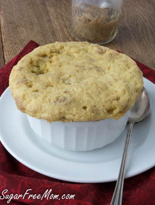Sugar Free Cookie Butter Mug Cake