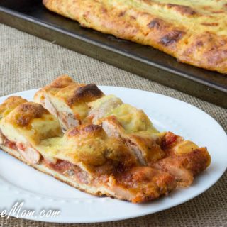 Low Carb Grain Free Chicken Parmesan Calzone