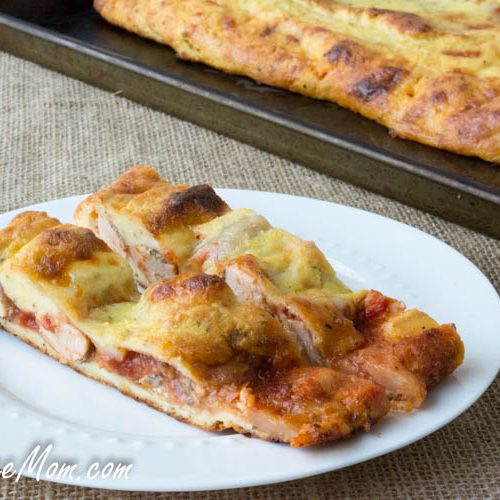 Chicken Spinach Alfredo Whole Wheat Calzone