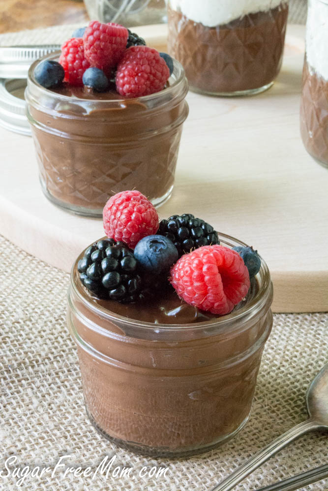 Low Carb Chocolate Pots De Creme