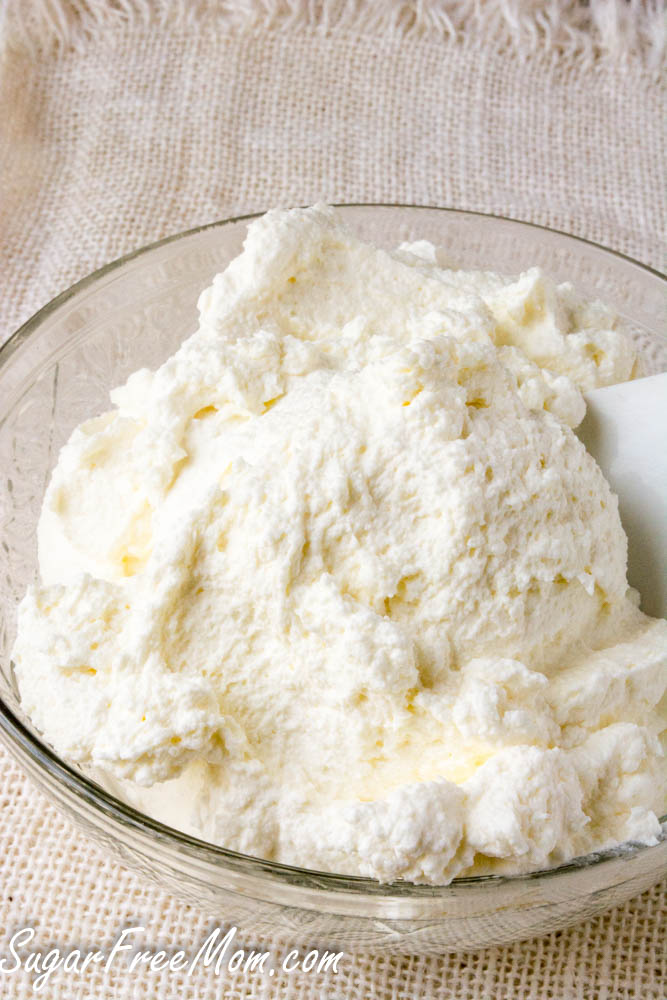 Easy Sugar Free Low Carb Keto Cannoli Frosting & Dip
