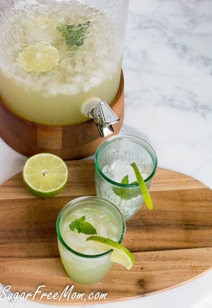 Sugar Free Copycat Starbuck’s Cool Lime Refresher