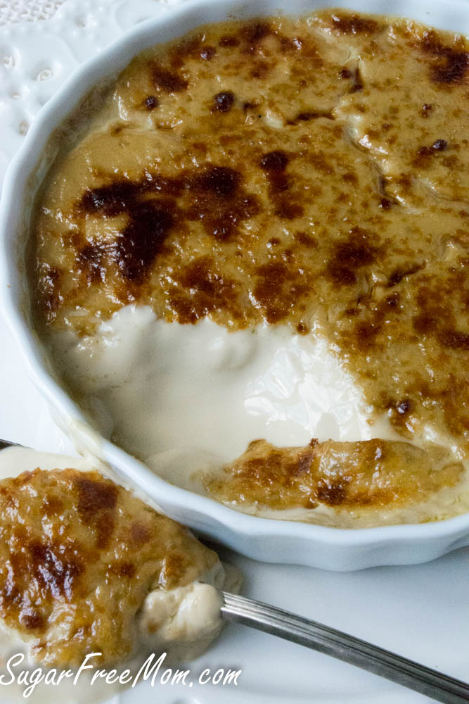 Sugar Free Hazelnut Coffee Creme Brûlée