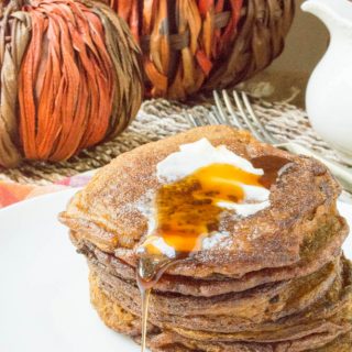Grain Free Sugar Free Pumpkin Pancakes (Low Carb and Gluten Free)