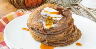 Grain Free Sugar Free Pumpkin Pancakes (Low Carb and Gluten Free)
