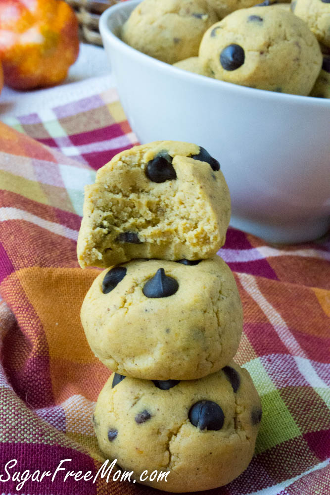Sugar Free Pumpkin Pie Bites