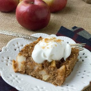 Keto Low Carb Apple Dump Cake (Gluten Free)