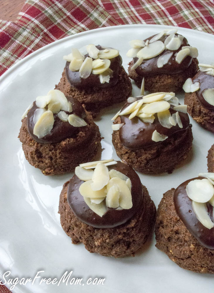 chocolate almond fudge cookies3 (1 of 1)