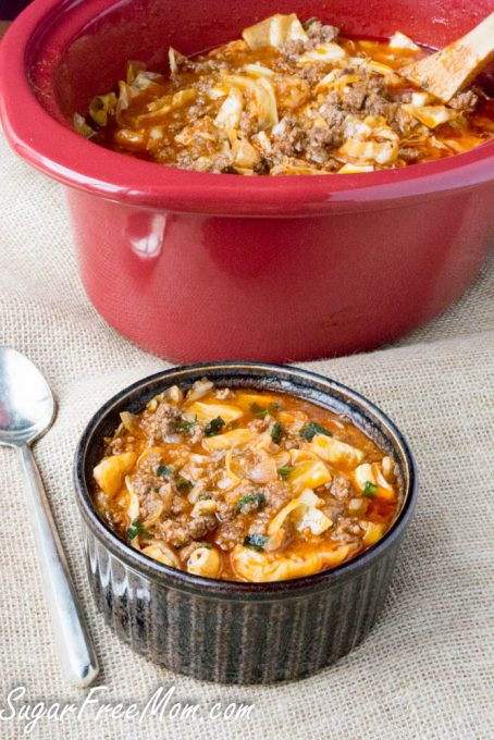 Keto Unstuffed Cabbage Roll Soup