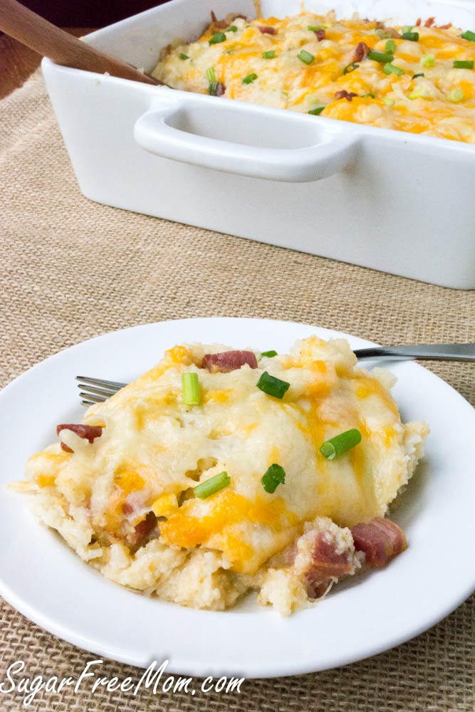 Loaded cauliflower recipe