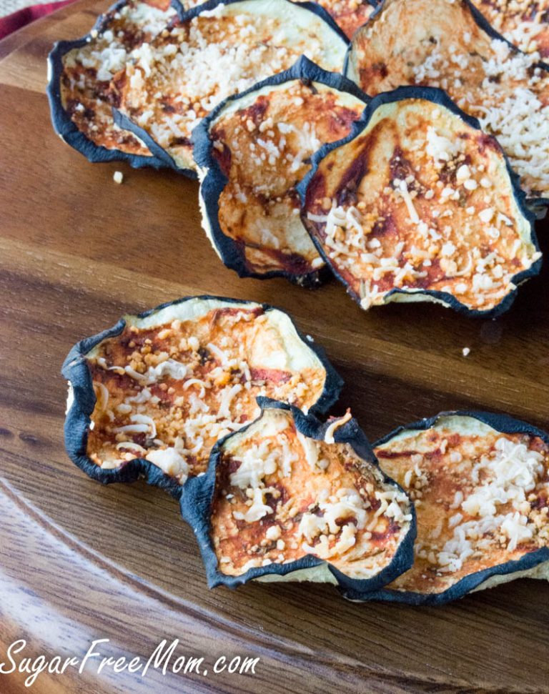 Eggplant Parmesan Chips