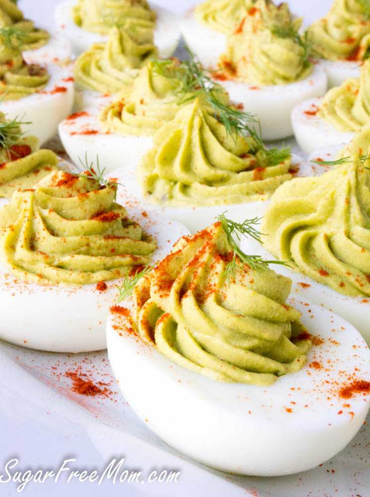 Avocado Deviled Eggs