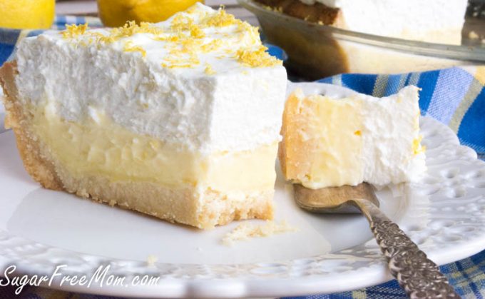 keto lemon cream pie