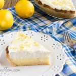 Keto gluten free lemon pie