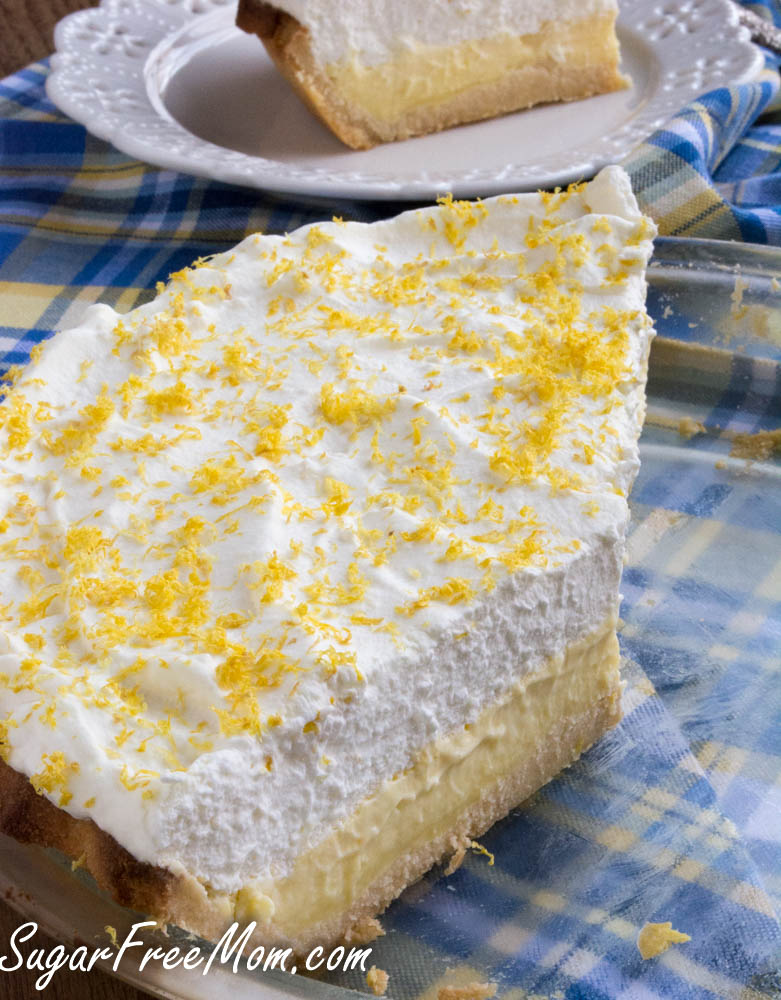 low carb lemon cream pie