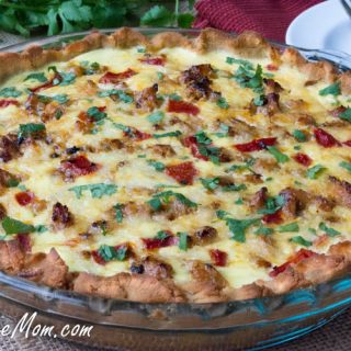 Low Carb Italian Sausage Quiche