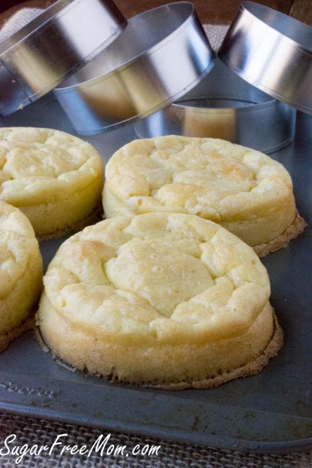 Low Carb Nut Free English Muffins (Grain Free, Gluten Free) - Sugar
