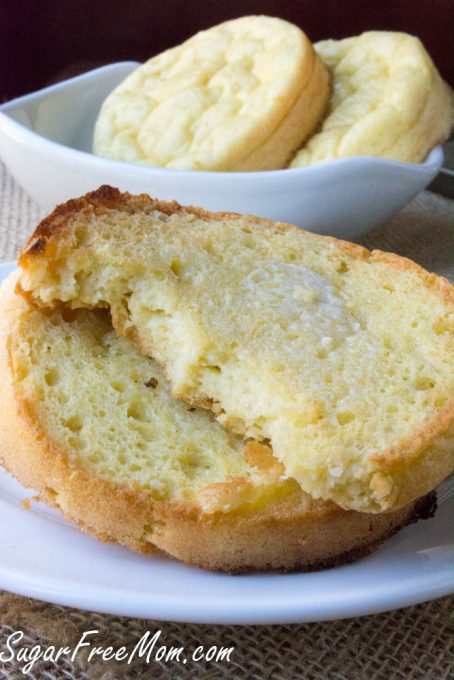 Low Carb Nut Free English Muffins (Grain Free, Gluten Free) - Sugar