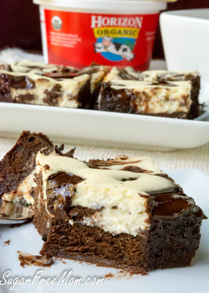 flourless cheesecake brownies-6