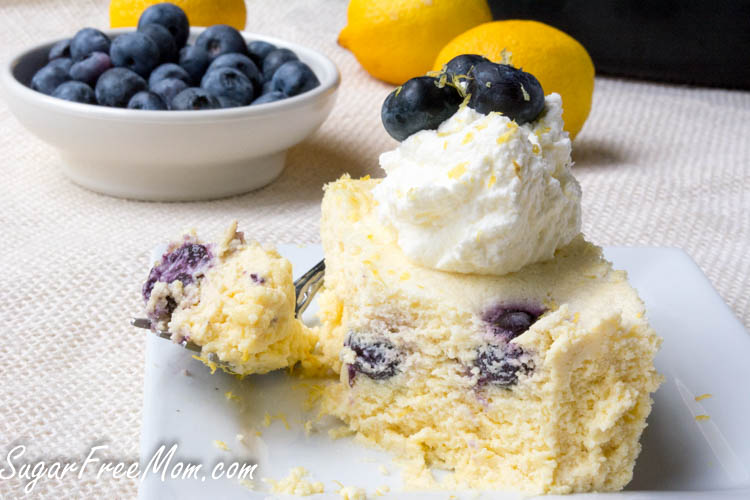 crockpot lemon custard cake-2