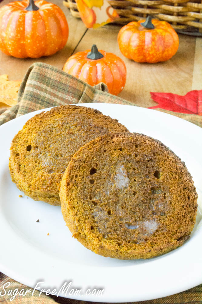 pumpkin english muffin-2