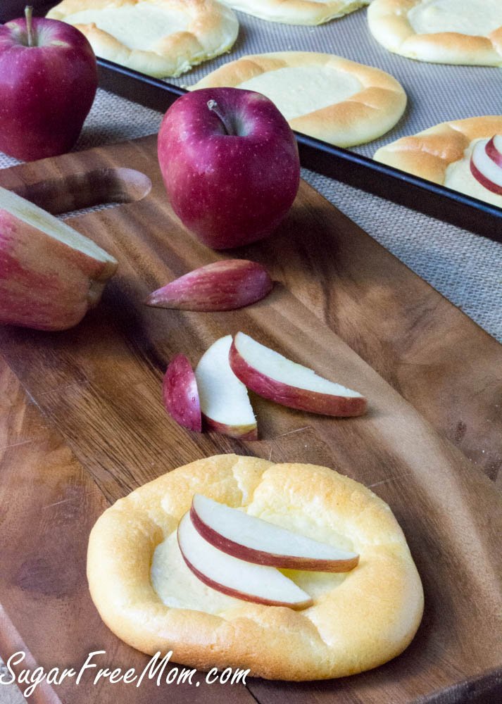 apple cheese cloud bread danish-3