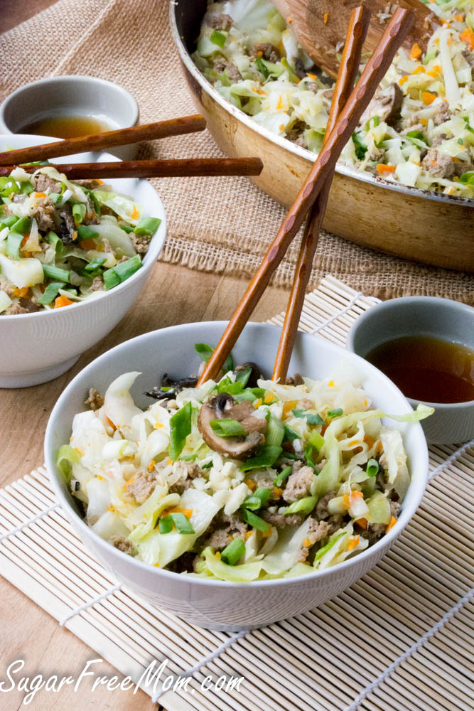 Low Carb Paleo Egg Roll In a Bowl & Thrive Market