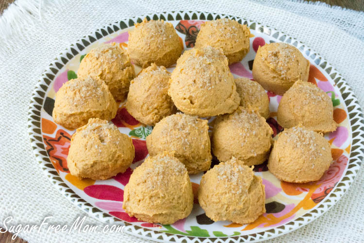 Low Carb Sugar- Free Paleo Pumpkin Truffles
