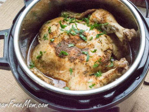 Instant Pot Cajun Whole Chicken - This Ole Mom