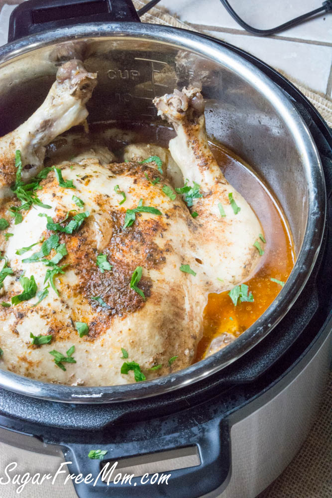 Instant Pot Whole Chicken and Gravy (VIDEO) 