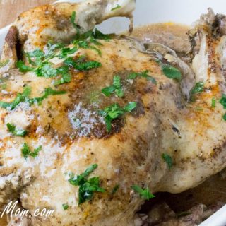 Instant Pot (Pressure Cooker) Low Carb Whole Chicken and Gravy
