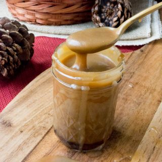 Low Carb Sugar-Free Microwave Salted Caramel Sauce