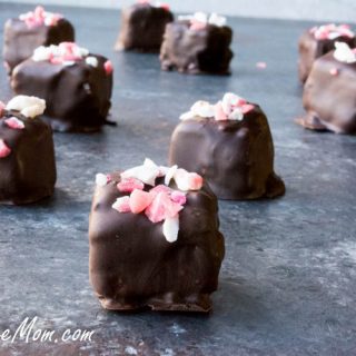 No Bake Sugar-Free Peppermint Patty Bites