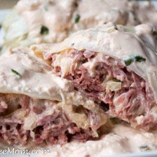 Keto Low Carb Reuben Cabbage Rolls (How To Video)