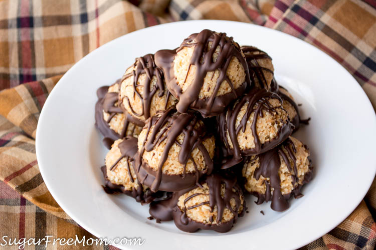 Low Carb Samoa Truffles (Gluten Free and Nut Free)