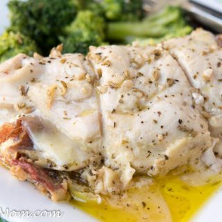 Low Carb Antipasto Stuffed Chicken